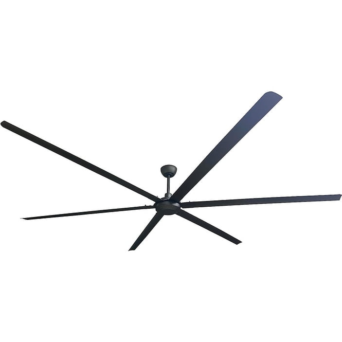 iLiving High Volume Low Speed Outdoor BLDC Big Ceiling Fan with Brushless  DC Motor, Reversible, IR Remote 120 in. - Walmart.com