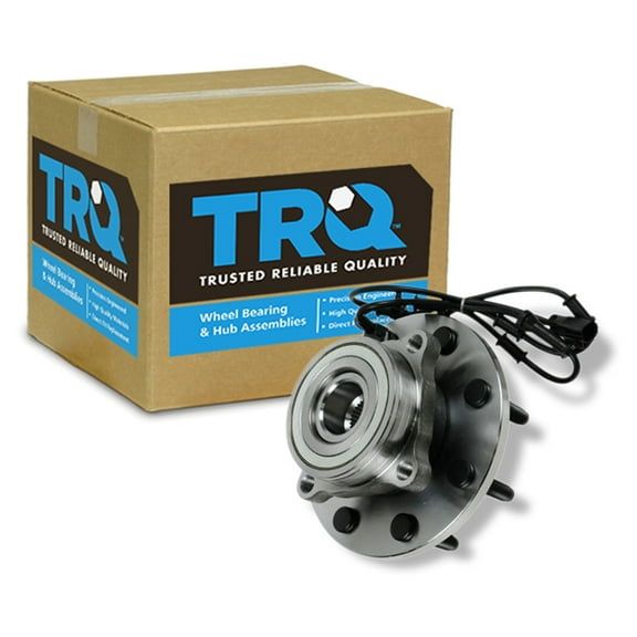 TRQ Front Wheel Hub & Bearing w/ ABS 8 Lug for 03-05 Dodge Ram 2500 3500 4WD 4x4 BHA53980