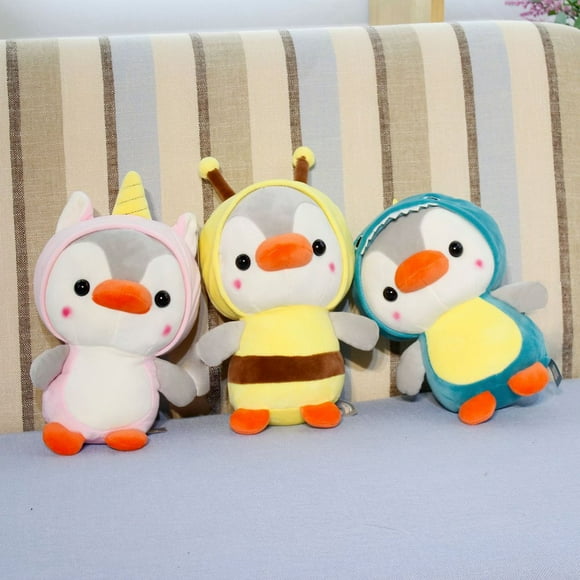 Realistic Penguin Stuffed Toy High Simulation Strong Flexibility Decorative Toy Sofa Window Decoration Stuffed Penguin Doll for Children
