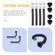 thumbnail image 5 of EeaseMX 1 set Reemplazo del calentador Kit Calentador de automóvil Tubo de conducto Outlet de ventilación de aire con abrazaderas, 5 of 8
