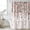 Red, variant on Vintage Floral Small Stall Shower Curtain, Waterproof Shower Curtains for Bathroom, White Cherry Flowers Blossom Spring Gray Washable Fabric Cloth Bath Curtain for Bathtub with Hooks 36x72 Inches