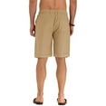 thumbnail image 5 of Iceglad Men's Linen Casual Classic Fit Short Drawstring Summer Beach Shorts, 5 of 8