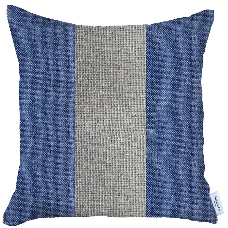 MIKE & Co. NEW YORK Bohemian Handmade Jacquard Blue Square