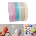thumbnail image 3 of 6Pcs Sticky Ball Rolling Tapes Colored Sticky DIY Crafts Color Ball Tape Funny, Tape Ball for Educational, Adult Kids Gift tape ball - Pink+Yellow+Green+Blue+Purple+Orange, 3 of 6