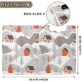 thumbnail image 3 of FORMRS A4 Clipboard Folder with Pen Holder Horizontal Foldable School Office Binder, Snow Cartoon Houses, 3 of 9