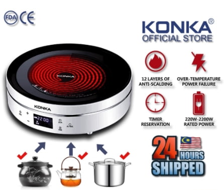 ceramic cooker or induction cooker