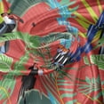 thumbnail image 5 of Ambesonne Toucan Window Valance, Tropical Birds Rainforest, 54" X 12", Dark Salmon Multicolor, 5 of 5