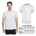 thumbnail image 3 of Blank shirts Gildan G500 T-Shirts 100% Heavy Cotton 2 Tshirts Pack, 3 of 3