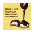 thumbnail image 6 of FSSTAM Pure Chocolate Cookies, Chocolate Coated Cookie Snacks, Graham Crackers with Marshmallow and Dark Chocolate, 8.2 oz Box, 2 Pack, 6 of 9