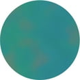 thumbnail image 1 of Ahgly Company Machine Washable Indoor Round Transitional Dark Cyan Green Area Rugs, 3' Round, 1 of 7