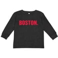 thumbnail image 3 of Inktastic Boston Period Boys or Girls Long Sleeve Toddler T-Shirt, 3 of 5