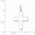 thumbnail image 2 of 925 Sterling Silver Latin Cross Necklace Pendant Charm Religious, 2 of 6