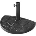 thumbnail image 2 of Polytrends Isle Half Round Outdoor Patio Umbrella Base Stand, 2 of 5
