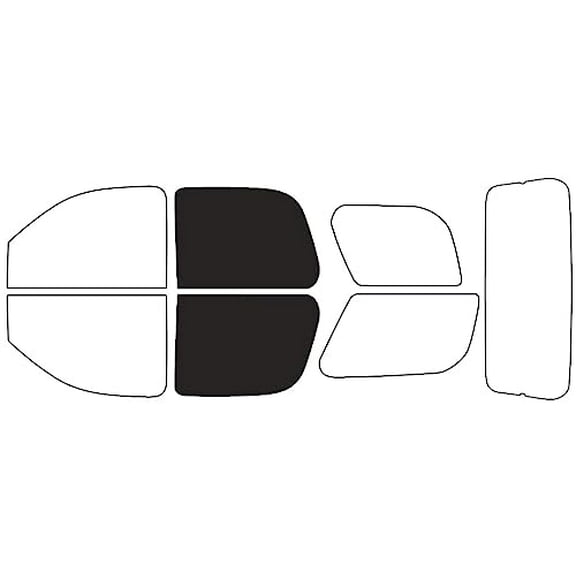 Rvinyl Car Window Pre Cut Tint Film DIY Kit Back 20% Single Ply Fits GMC Yukon 2007-2014
