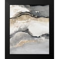 thumbnail image 2 of Loreth, Lanie 20x24 Black Modern Framed Museum Art Print Titled - Silver And Gold Crystalline, 2 of 5
