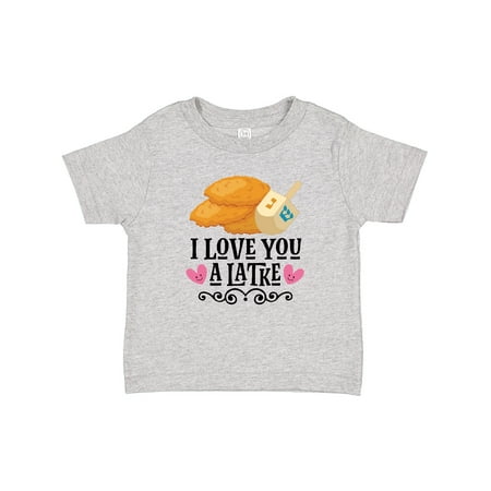 

Inktastic Hanukkah Cute Latke Dreidel Gift Baby Girl T-Shirt