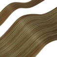 thumbnail image 3 of SHCKE Straight Hair Ponytail Extension 20"/28" Long Wrap Around Ponytail Drawstring Ponytail Clip in Synthetic Ponytail Extension for Women - Ash Blonde Mix Giner, 3 of 6