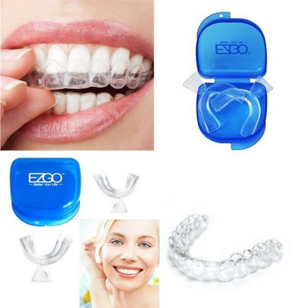 2pc Dental Thermoforming Moldable Teeth Whitening Trays Bleaching (Best Teeth Bleaching Kit Reviews)