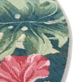 thumbnail image 2 of Unique Loom Outdoor Botanical Collection Area Rug - Kula (10'  Round Multi/Gray), 2 of 4