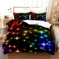 thumbnail image 5 of 2024 Galaxy Duvet Cover King Size Modern Universe Star Print Bedding Set Abstract Geometric Quilt Cover For Kids Adults r, 5 of 7