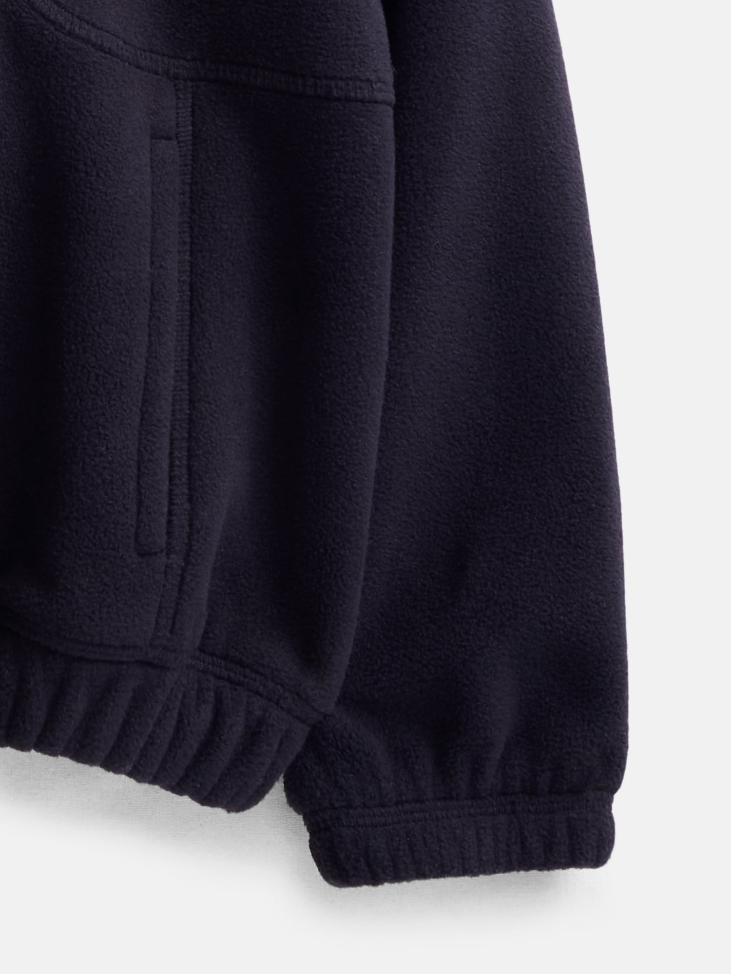Ozark Trail Girl's Quarter Zip Fleece Hoodie, Size 4-18 & Plus