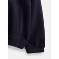thumbnail image 3 of Ozark Trail Girl's Quarter Zip Fleece Hoodie, Size 4-18 & Plus, 3 of 3
