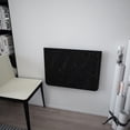 thumbnail image 2 of Marble Design Wall-Mounted Foldable Table - 28.3" x 17.7" Space-Saving Desk for Kitchen, Balcony, or Office, 2 of 8