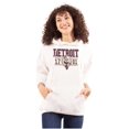 thumbnail image 3 of PACMAN Arcade Game Detroit Varsity Hoodie Sweatshirt Women Men Brisco Brands S, 3 of 6