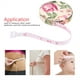 thumbnail image 5 of 1 unid Precisión Cinta Métrica Cuerpo de Cinta de Medición de la Aptitud Del Cuerpo de Medición Corporal Sastre Costura Artesanía Pa?o de Medición de Cinta Métrica(rural rose) Unbranded GY01318-02, 5 of 9