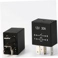 thumbnail image 4 of Mobutofu 5pcs Car Relay for Auto Black Plastic Automotive Relay Switching Function, 4 of 8