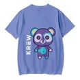 thumbnail image 2 of ItsFunneh Krew District T-shirt Women Men Crewneck Short Sleeve Tee Casual Funny Summer Tops, 2 of 3