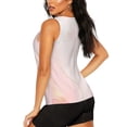 thumbnail image 3 of Lsque Marble Printed Workout Tank Tops for Women, Athletic Sports Tank Tops, Compression Sleeveless Dry Fit Shirts,Sleeveless Yoga Shirt-X-Large, 3 of 9
