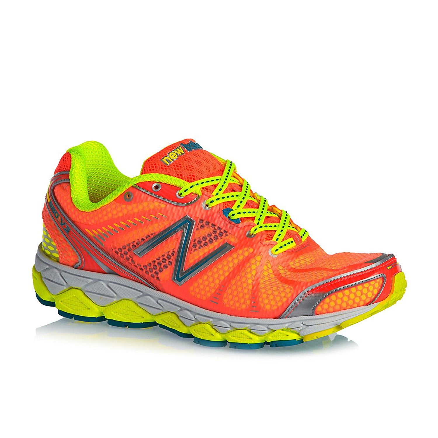 W880CY3 Running Shoe, Coral/Yellow 
