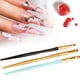 thumbnail image 5 of 3 piezas Nail Art Liner Dotting Herramientas Pintura Punta Redonda Dibujo Pluma Nail Art Tool 1#, 5 of 11