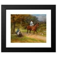 thumbnail image 2 of Heywood Hardy 14x12 Black Modern Framed Museum Art Print Titled - Poverty and Privilege, 2 of 5