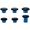 Blue, variant on Replacement Thumbsticks for Xbox Elite 2 Controller, 6 in 1 Swap Magnetic Joysticks for Xbox Elite Series 2 Core(Model 1797)