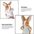 thumbnail image 5 of Juguetes Títeres de mano Conejo Peluches Cuentos imaginativos Títeres infantiles Títeres de mano, 5 of 5