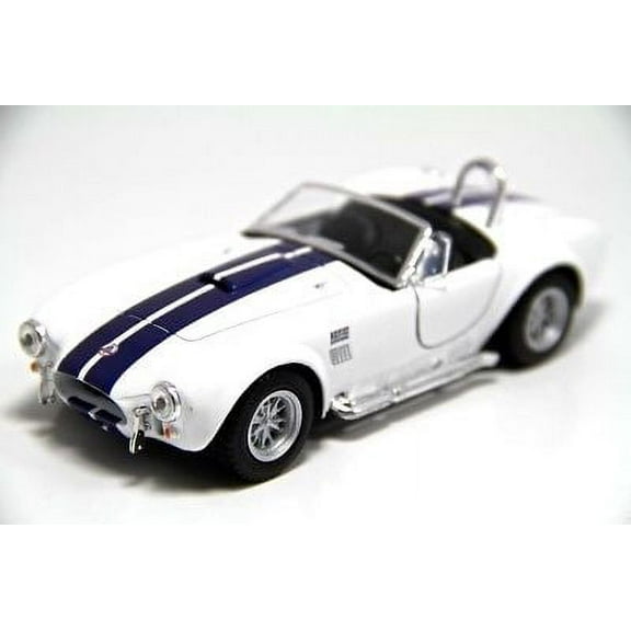 5" Kinsmart 1965 Shelby Cobra 427 S/C Diecast Model Toy Car 1:32 White