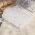 thumbnail image 4 of CIMAXIC 25 Pcs Bobines de Machine à Coudre Transparentes Vides avec Étui de Rangement, 4.65"X3.86"X1.02 Pouces, 4 of 4