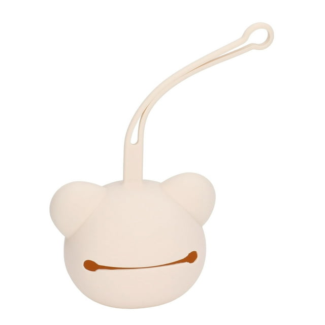 Estuche para Chupete de Silicona en Forma de Oso para Bebés Recién Nacidos, Niños y Niñas