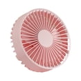 thumbnail image 1 of Monstrate Ventilador portátil Ventilador retráctil ajustable Ventiladores de refrigeración de techo ligeros Acampar al aire libre Senderismo Electrodomésticos Rosa, 1 of 6