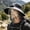 Gray, variant on Fmbmuo Open Top Solar Fan Hat UPF 50+ Large Brim Cooling Cap with Detachable Fan for Men Women Outdoor Beach Cycling Black