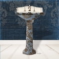 thumbnail image 2 of Stimson, Diane 20x20 Black Ornate Wood Framed with Double Matting Museum Art Print Titled - Lacey Sink 5, 2 of 4