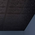 thumbnail image 3 of Genesis 2ft x 2ft Black Antique Ceiling Tiles- Pack of 12, 3 of 5