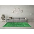 thumbnail image 3 of Ahgly Company Indoor Rectangle Oriental Green Industrial Area Rugs, 8' x 10', 3 of 4