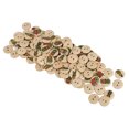 thumbnail image 1 of Mixed Wooden Buttons 100pcs, Synthetic Wood, Sewing Craft, DIY Gift, Skin Friendly, 1 of 8