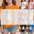 thumbnail image 3 of KPOPLK Girl Halloween T-Shirt Cute Ghost Pumpkin Shir Short Sleeve Crewneck Tee Top Kids Fal Clothes Size 5-6 Years,Blue, 3 of 5