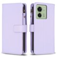 thumbnail image 2 of Compatible with Motorola Edge 40 Premium PU Leather Wallet Case with 9 Card Slots Zipper Pocket and Hand Strap, 2 of 5