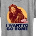 thumbnail image 3 of The Wizard Of Oz - Lion Home - Women's Short Sleeve Graphic T-Shirt, 3 of 5