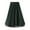 Atrovirens, variant on Women Midi Skirt Elastic High Waist A-Line Skirt Solid Color Double Sided Reversible Design Autumn Winter Skirt